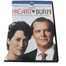 Heartburn(DVD) Good Disc + Cover Art - NO CASE