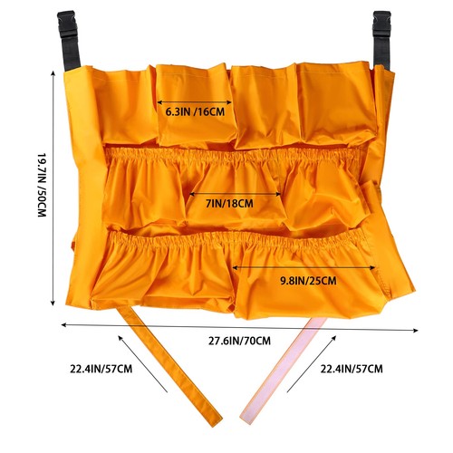 12 Taschen Mülleimer Caddy Tasche, Mülleimer Caddy Organizer für Reinigungswerkzeug... - Bild 2 von 7