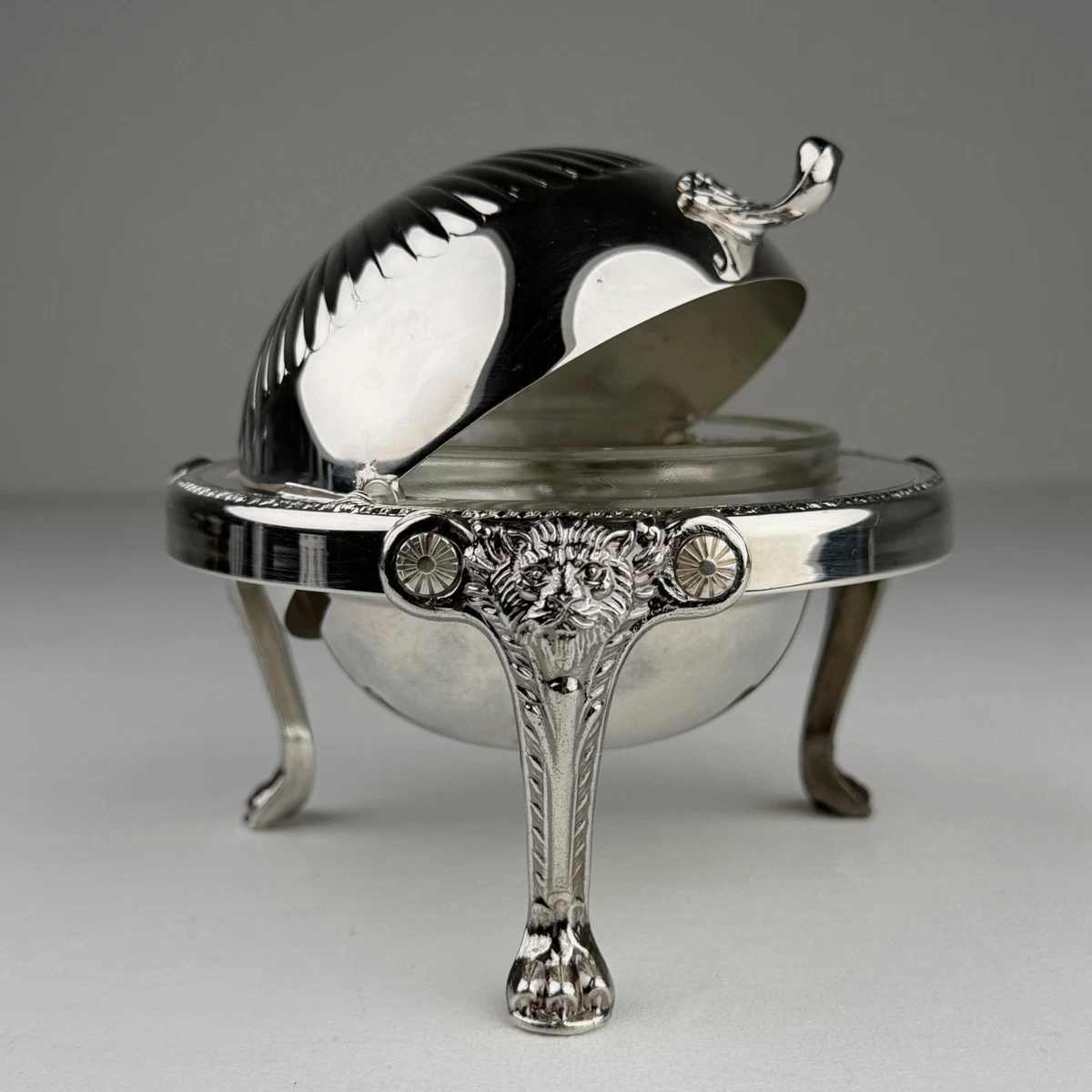 米国老舗 F.B. Rogersのライオン足とライナー付 バターディッシュ Lion Antique US Silver-Plated Butter Dishes for sale | eBay