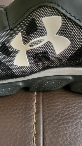 Under Armour Men's Black Canvas Shoes, Size 12,Cond.is V.Gd - Picture 7 of 7