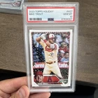 Topps 2023 Holiday Mike Trout #H27 Angels PSA 10 Graded Baseball Card