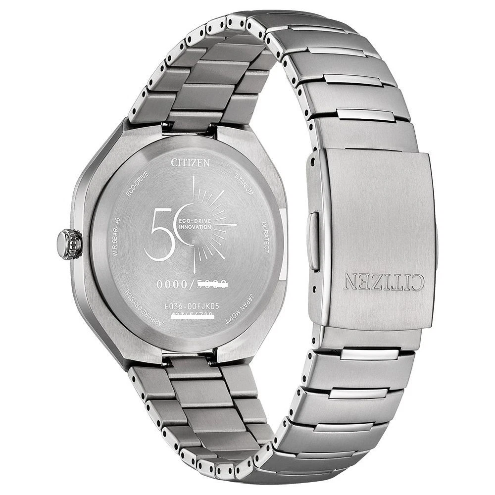 Citizen Ø39.6 Eco-Drive FOTÓN BJ6560-53W Super Titanio 50 Aniversario Límite