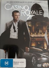 CASINO ROYALE 2 x DVD James Bond 007 Daniel Craig 2006 AS NEW!