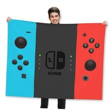 r Throw Blanket - Gifts for Teen Boys, Boyfriend, Men, Kids, Video 60"x50" Game