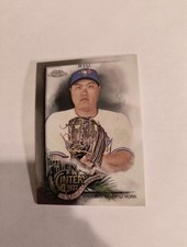 HYUN-JIN RYU 2022 TOPPS ALLEN AND GINTER CHROME #100 FREE SHIPPING