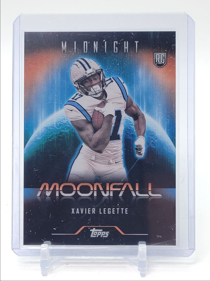XAVIER LEGETTE 2024 TOPPS MIDNIGHT MOONFALL ROOKIE PANTHERS RC Q4520