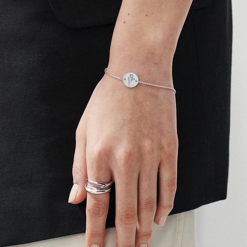 Bracelet for Women 14K Gold Plated Dainty Chain Simple Jewelry Cute for Girls - Picture 2 of 7