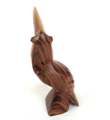 Birds Solid Wood Lot of 2 - Toucan and Pelican Handcrafted Birds Handcrafted - Picture 7 of 13
