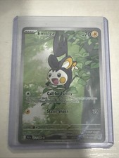 Pokemon Black Bolt White Flare TCG ENG Emolga 112/086 Full Art Holo Foil