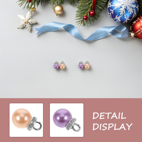 200 Piezas Mini Árbol de Navidad Decoraciones A Granel Adornos Pequeños Colores Navidad - Imagen 9 de 12