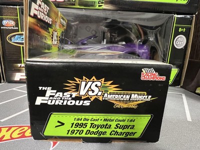 ミニカー FAST&FURIOUS SUPRA VS DODGE Fast Furious Supra Vs