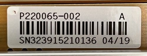 Printhead Assembly P220065-902/258698-001 T6000 6"/300dpi - Afbeelding 2 van 5