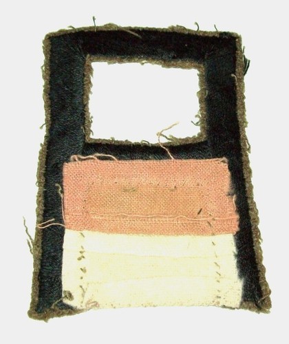 SALTY ORIGINAL CUT-EDGE WW1 1st ARMY CORPS OF ENGINEERS PATCH OFF UNIFORM - Picture 2 of 2