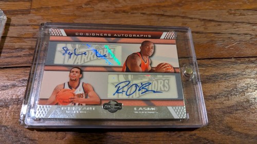 2007-08 Topps Co-Signers - Co-Signers Autographs Patrick O'Bryant, Stephane...