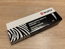WÜRTH INNENSECHSKANTLÜSSEL SATZ 9 TLG extra lang mit Kugelkopf 1.5-10