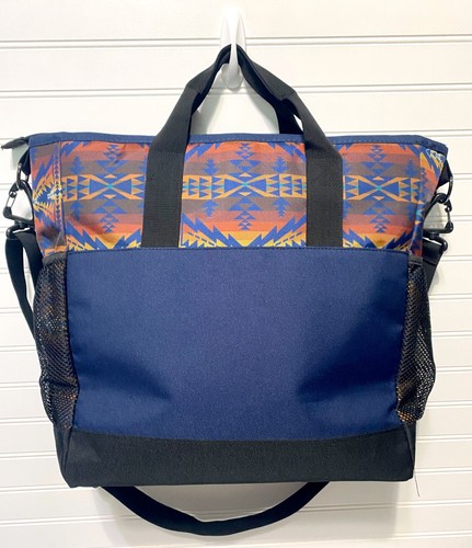 Bolso de Viaje Pendleton Carryall Trapper Peak Azul Marino Grande Lona Fin de Semana - Imagen 7 de 11