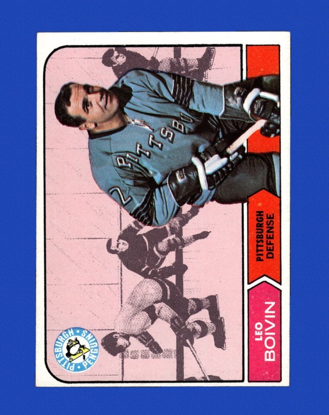 1968-69 Topps Set-Break #101 Leo Boivin EX-EXMINT *GMCARDS*