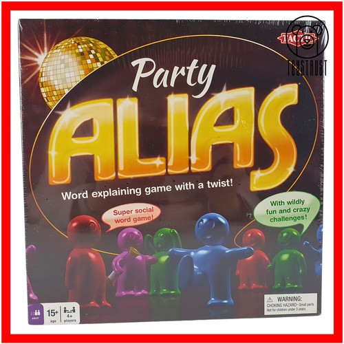 Party Alias Word Explaining Board Game Party Game by Tactic Games Ages 15+ 41102 - Picture 1 of 5