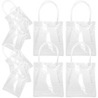  10 PCS Retail Bags Clear for Stadium Events Shopping with Handles