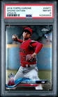 2018 TOPPS CHROME UPDATE #HMT1 SHOHEI OHTANI ROOKIE RC PSA 8