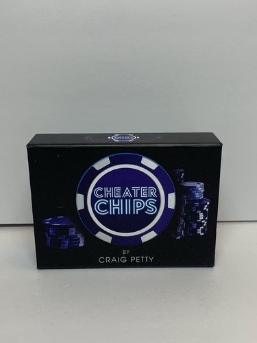 Cheater Chips von Craig Petty, Magic Poker Chips von Penguin Magic ~ Neu mit Box
