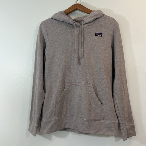 Patagonia Women’s Southwest Embroidered Hoodie Grey Pocket Long Sleeves Medium - 第 3/11 張圖片