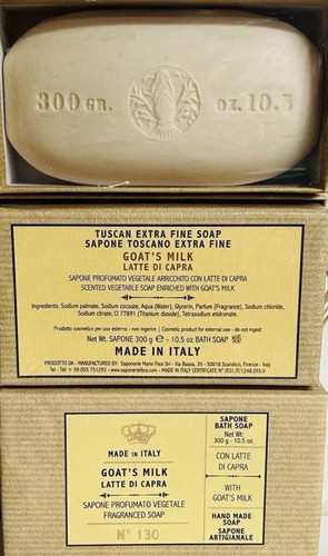 3er-Pack Saponificio ~ Ziegenmilch Gemüse Seife je 10,5 Unzen - Bild 2 von 9