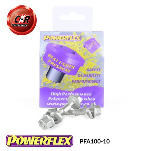 Powerflex Black Camber Bolt Kit (10mm) for Fiat Punto MK1 (93-99) PFA100-10 - 第 1/13 張圖片