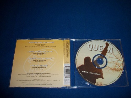 HEAVEN FOR EVERYONE CD2 QUEEN 4 Track CD Single Disc 2 of 2 UK 1995 (CD QUEEN21) - Picture 4 of 4