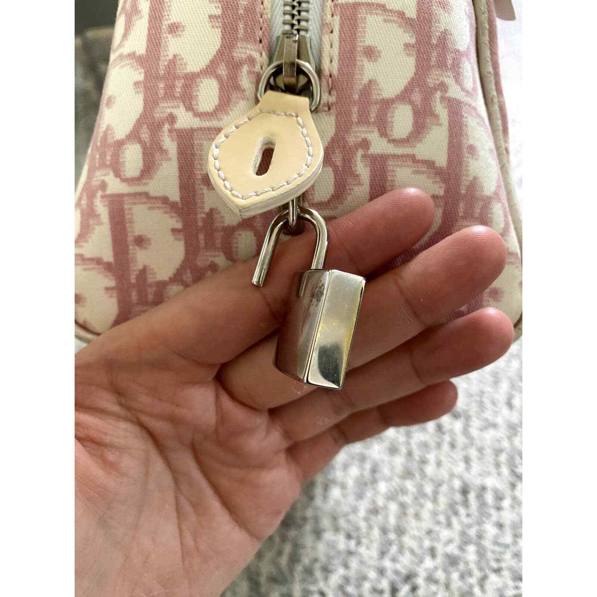 Christian Dior Girly Diorissimo Boston Bag