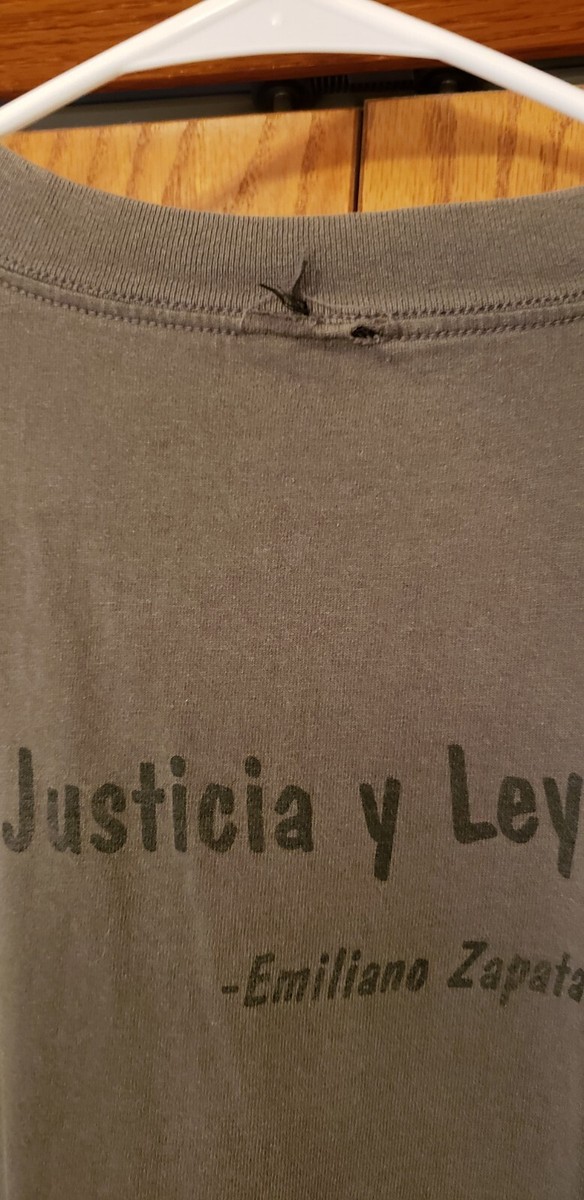 RARE vintage rage against the machine zapata 1997 band tour t