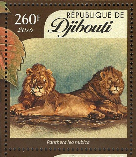 Lions Stamp Bundle of 2 Panthera Leo Nubica Azandica Souvenir Sheet MNH #899-902 - Picture 9 of 13
