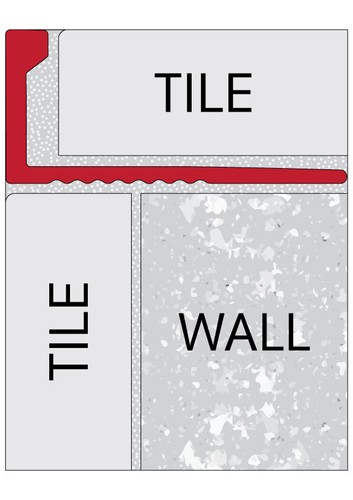 Tile Trim Edge Vroma Singles All Colour- Straight L-Shape- 2.5M Aluminium Chrome - Picture 58 of 89