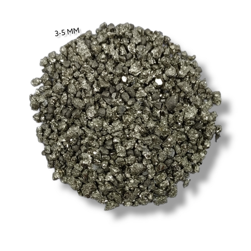 Crushed Peru Pyrite Gemstone Coarse Powder Stone Woodworking, Ring Inlay Powder - Picture 26 of 27