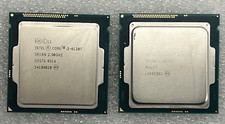 2X Intel Core i3-4130T 2.9 GHz SR1NN Dual Core 4 Threads LGA1150 CPU Processor