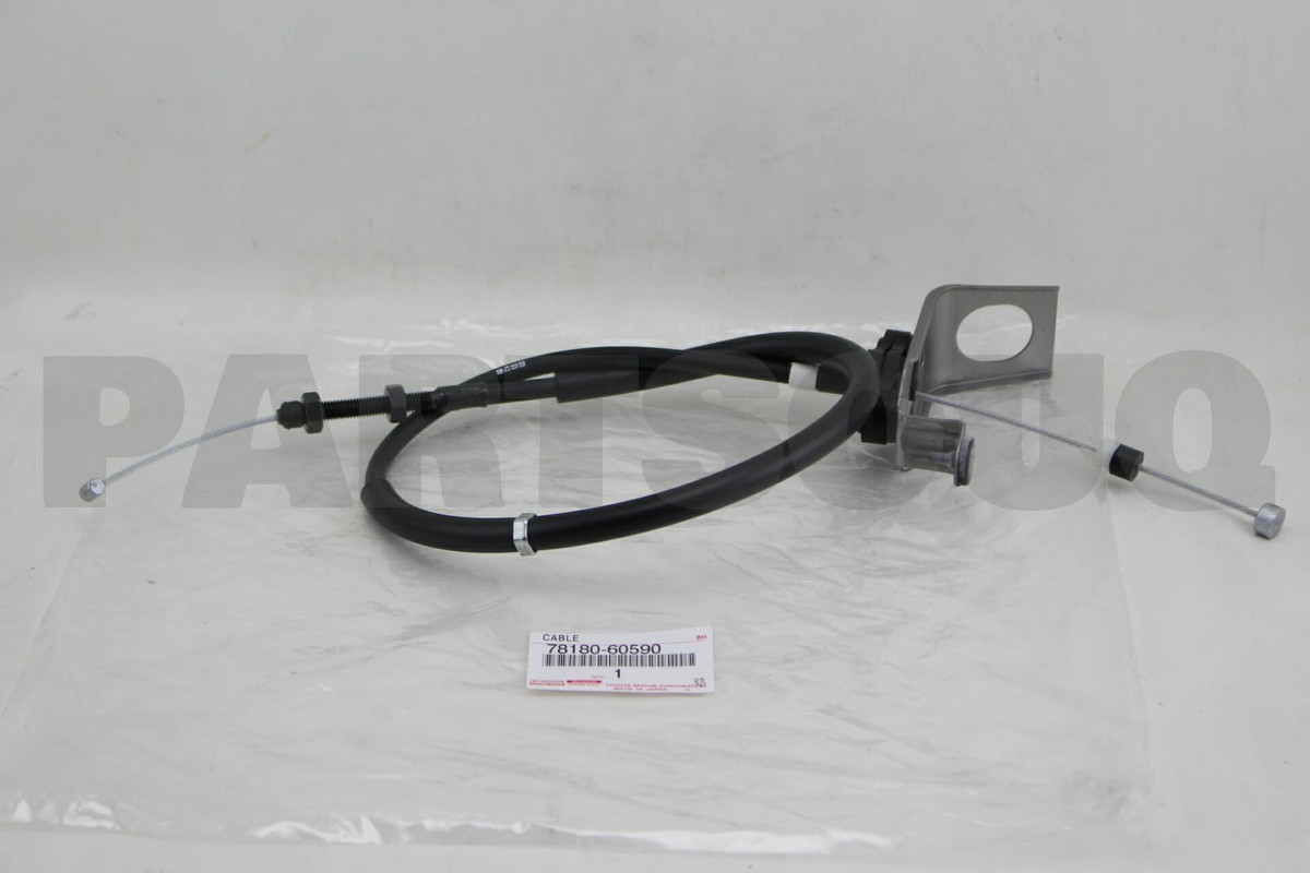 taaami様確認用 7818060600 Genuine Toyota CABLE ASSY, ACCELERATOR CONTROL