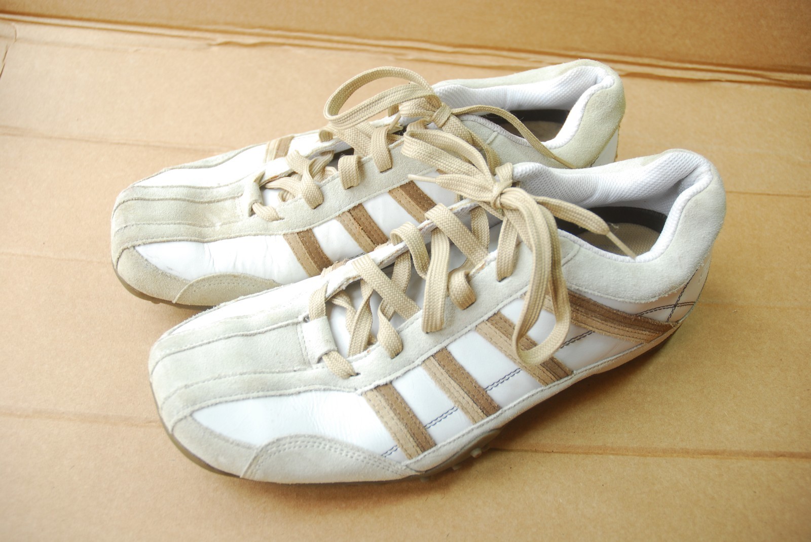 MEN'S Skechers Blanc & Marron En Cuir Baskets Chaussures Chaussures Chaussures UK 11 a254dc MEN'S Skechers Blanc & Marron En Cuir Baskets Chaussures Chaussures Chaussures UK 11 a254dc