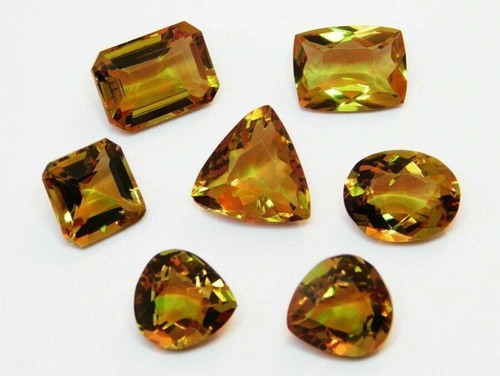 Natural 150 Ct Certified Lot Mix Cut Zultanite 7 Color Changing Turkish Gemstone - Picture 5 of 8