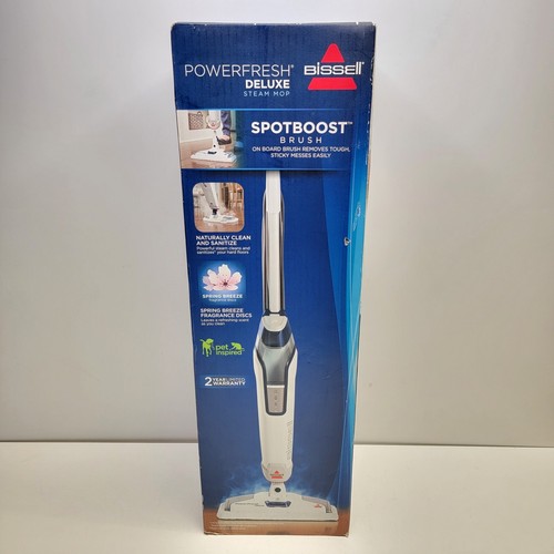 NEW SEALED - Bissell PowerFresh Deluxe Hard Floor Natural Steam Mop Cleaner 1806