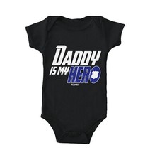Daddy Is My Hero - Police Officer Father's Day Bodysuit