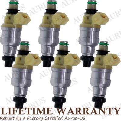 x6 OEM NIKKI Fuel Injector for 1989-1994 Dodge Ram Mitsubishi Sigma Montero 3.0L