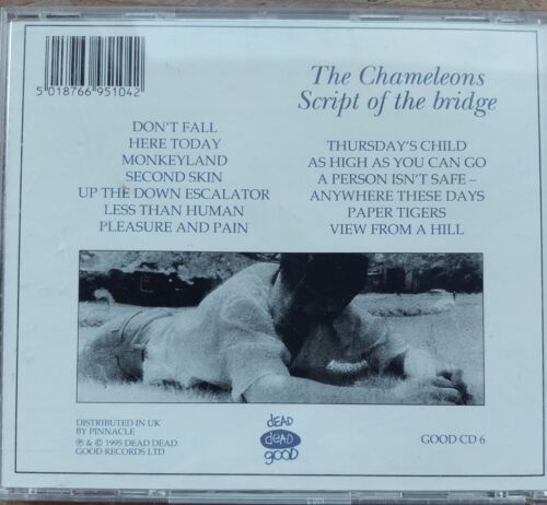 The Chameleons -Script of the Bridge 1995, Dead Dead Good Records Excellent Cond - Picture 2 of 6