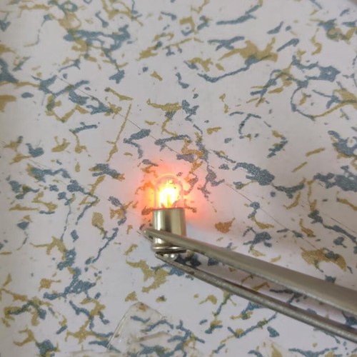 10x General Electric GE 370 GE370 Miniature Midget Flange Light Bulbs 18V 28V - Picture 3 of 3