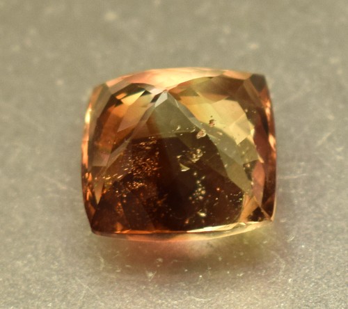 Natural Imperial Topaz Certified 13.10 Ct Cushion Cut Loose Gemstone From Brazil - Picture 5 of 5