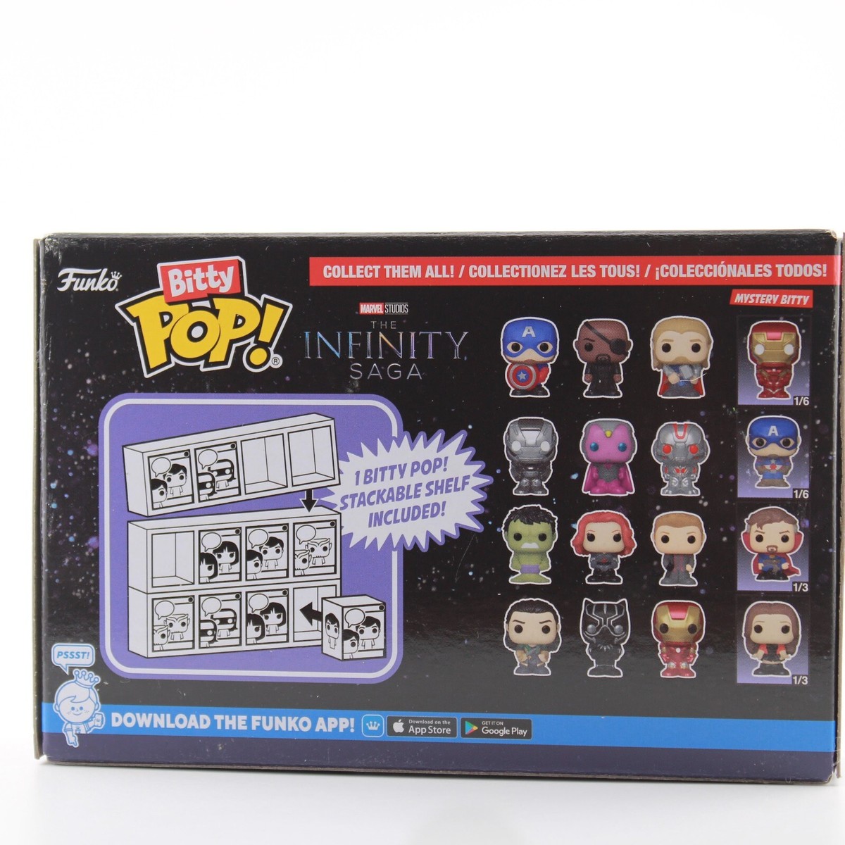 Funko Bitty Pop! Marvel Infinity Saga [4-Pack] - War Machine