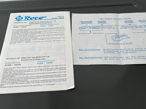 ROCO 04070 A - EXTENSION AUTORAIL VT 11.5 (VT 601) - ECLAIRÉ - NEW ! (LK-3651) - Bild 24 von 24