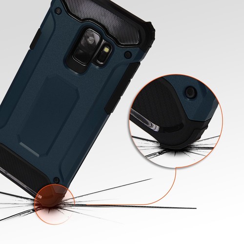 Urcover® Custodia Steel Series Dual Layer | Cover Due Parti Vetro Protettivo - Picture 15 of 60