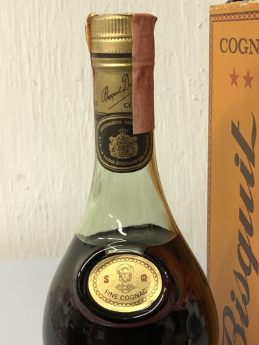 Bisquit Fine Cognac Dubouche - Jarnac 75cl 40% Vol Vintage Anni 70 - Foto 6 di 10