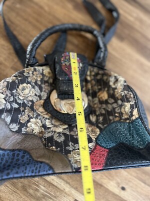 バッグ Japanese Label real leather patchwork Tokyo Japan Boutique Fashion Backpack Convertible Shoulder
