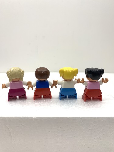 Lego DUPLO Kids Kinder Figuren 4 Stück Mädchen Junge - Bild 2 von 3